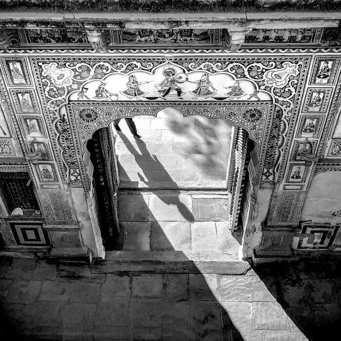 Haveli Doorway By Carol Isaak