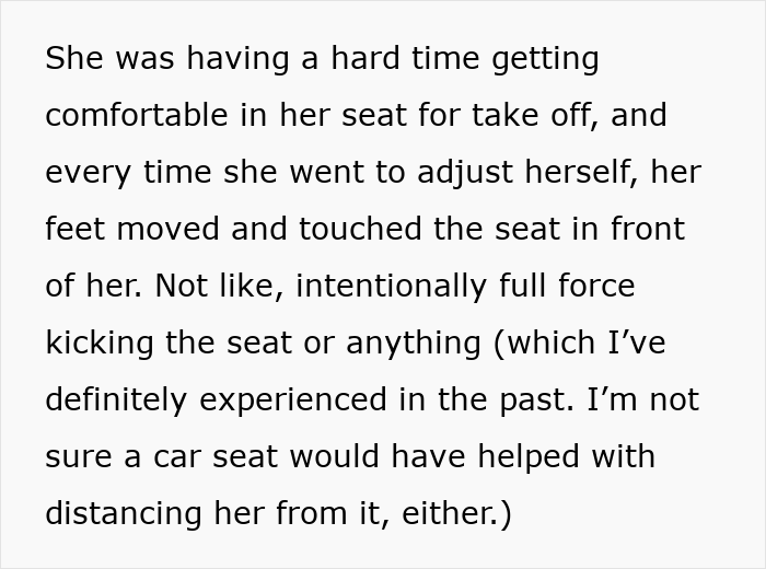 Mom defends her toddler mid-flight as an angry passenger reacts upset over the child's fidgeting and seat touching. Mom defends her toddler mid-flight as an angry passenger reacts upset over the child's fidgeting and seat touching.