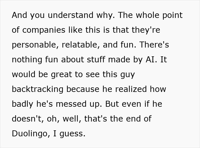 “You Can Keep Your ‘AI-First’ Company”: Loyal Users Cancel Duolingo Over AI Replacing Workers “You Can Keep Your ‘AI-First’ Company”: Loyal Users Cancel Duolingo Over AI Replacing Workers