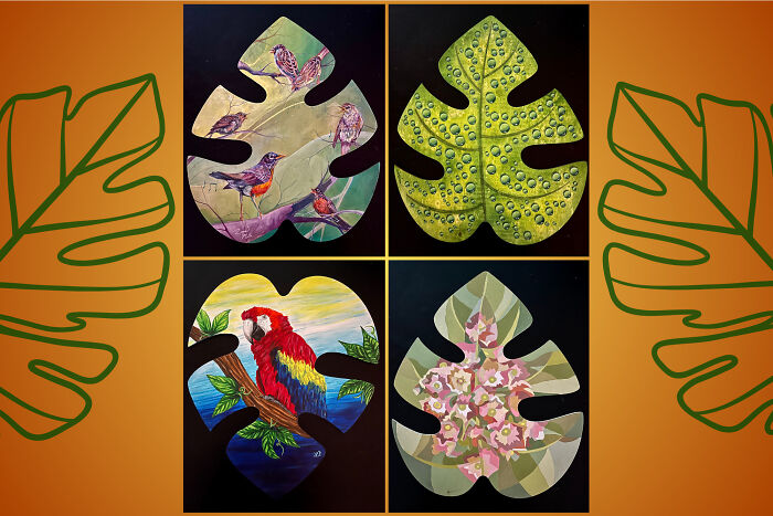 Leaves Of Legacy: Artists Unite For Penguin Rep Theatre By Painting Leaves