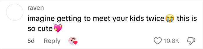 Social media comment expressing joy about a mom waking from surgery, surprised by how many kids she gave birth to.