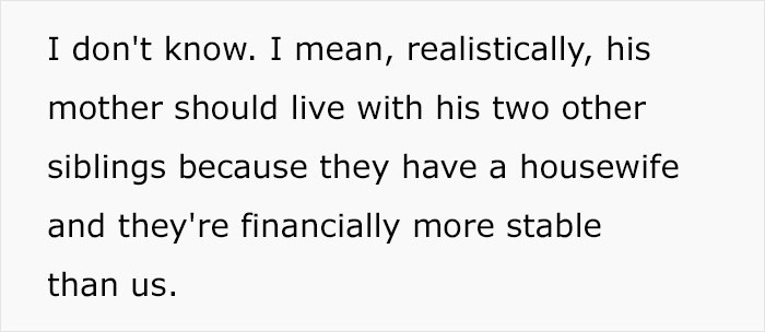 Text discussing a husband’s claim that his wife does nothing for his mom, sparking online backlash and calling her delusional. Text discussing a husband’s claim that his wife does nothing for his mom, sparking online backlash and calling her delusional.