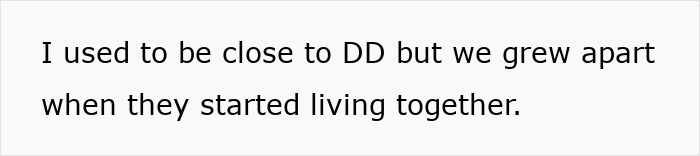 Text on a plain white background stating a family conflict about boyfriends not counting as family, causing a 25-year-old daughter to refuse a trip. Text on a plain white background stating a family conflict about boyfriends not counting as family, causing a 25-year-old daughter to refuse a trip.