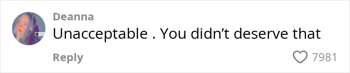 Comment by Deanna expressing sympathy after a woman was upset and humiliated by TSA agents over bag mix-up.