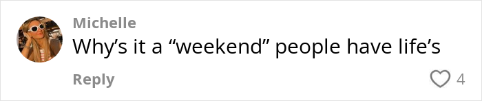 Social media comment discussing hen parties and the debate over whether paying for them has gotten out of hand.
