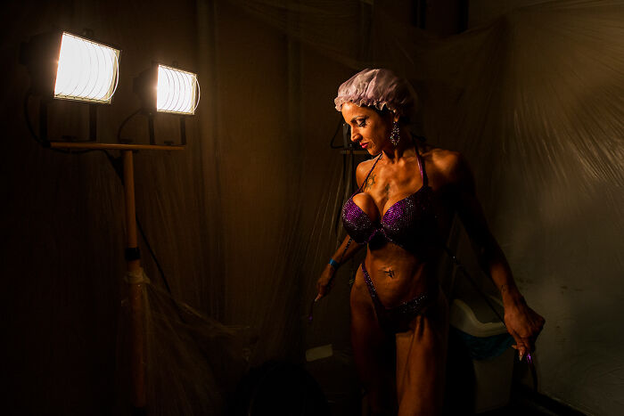 "'b' Of Bodybuilder" By Rosa Mariniello (Italy)