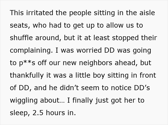 Mom defends her toddler mid-flight as upset passenger reacts to fidgeting child during airplane ride. Mom defends her toddler mid-flight as upset passenger reacts to fidgeting child during airplane ride.