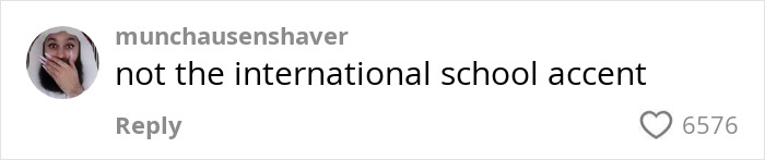 Comment on social media post discussing a surprising new accent created by former Glee star Dianna Agron. Comment on social media post discussing a surprising new accent created by former Glee star Dianna Agron.