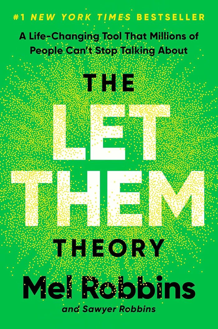 Book cover of The Let Them Theory by Mel Robbins, a popular Mother's Day splurge gift idea for self-care and empowerment.