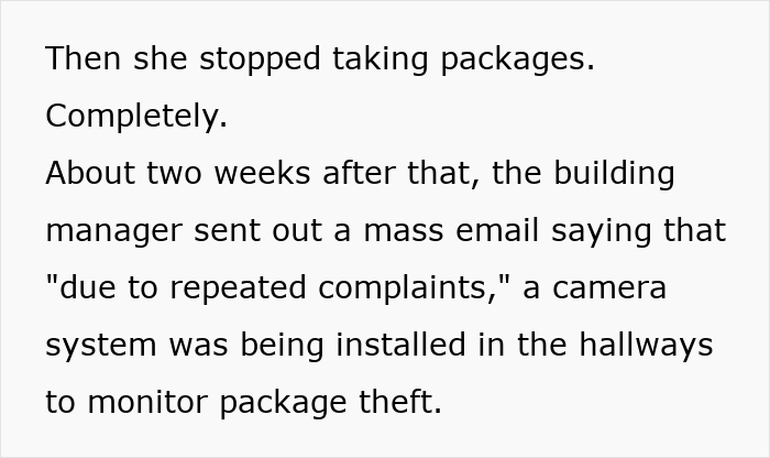 "Took The Bait": Woman Doles Out Incognito Karma On Neighbor Who Constantly Stole Her Packages