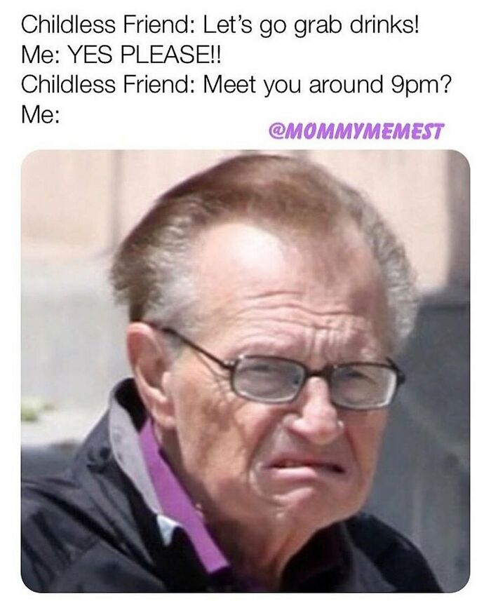 Older man making a disgusted face, illustrating relatable funny parenting memes from a popular IG account.