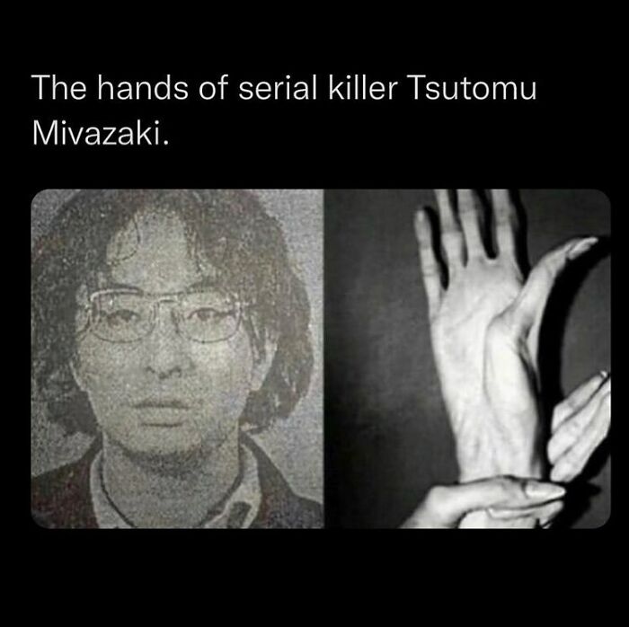 Black and white photos of a man and his thin, veiny hands highlighting disturbing and unsettling events.