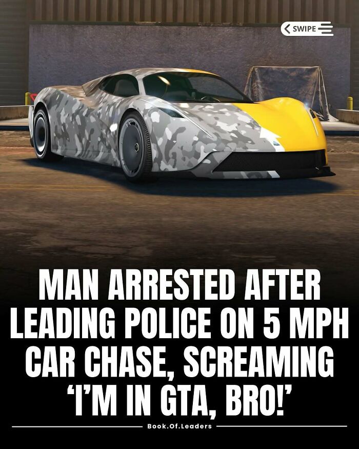 Sports car with camouflage design in a parking lot illustrating stories and facts that might teach you something.