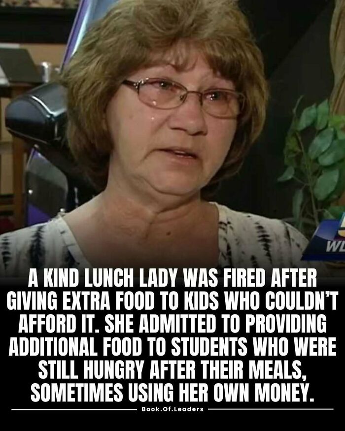 Woman with glasses showing emotion, sharing a story about kindness and facts that might teach you something new.