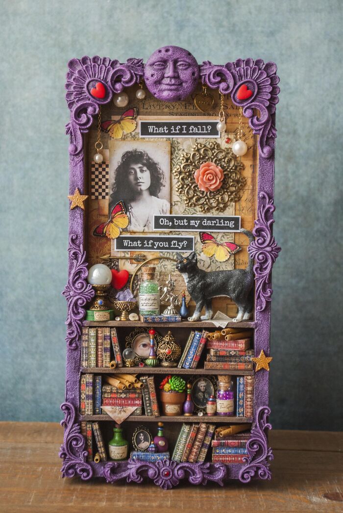 I Made A Mystical Library