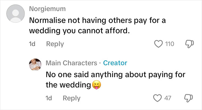 Comments debating whether paying for hen parties has become excessive, highlighting financial concerns and differing opinions.