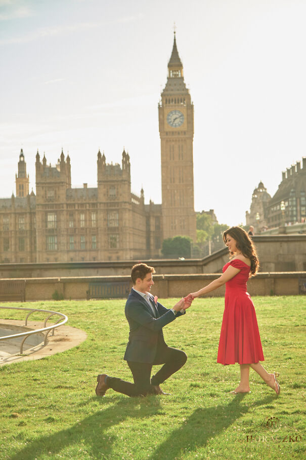 He Proposed With Big Ben Behind Them: A London Love Story Hidden In Plain Sight