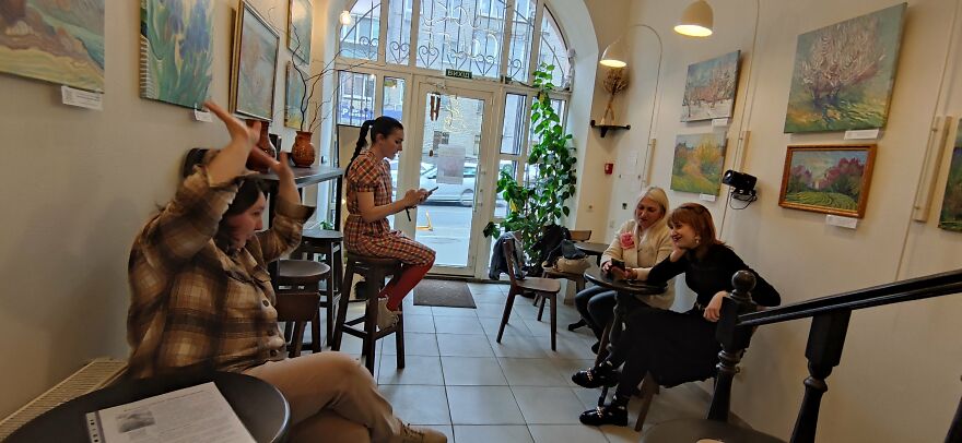 My Friends Helped Me To Create An Exhibition Of Paintings In The Frontline Zone Of Ukraine (11 Pics) My Friends Helped Me To Create An Exhibition Of Paintings In The Frontline Zone Of Ukraine (11 Pics)