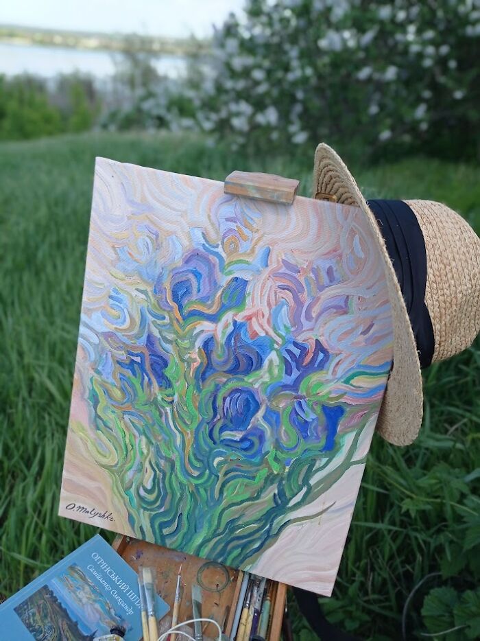 Painting Above The Blossoms: My Spring Plein Air Journey In Ukraine (7 Pics)