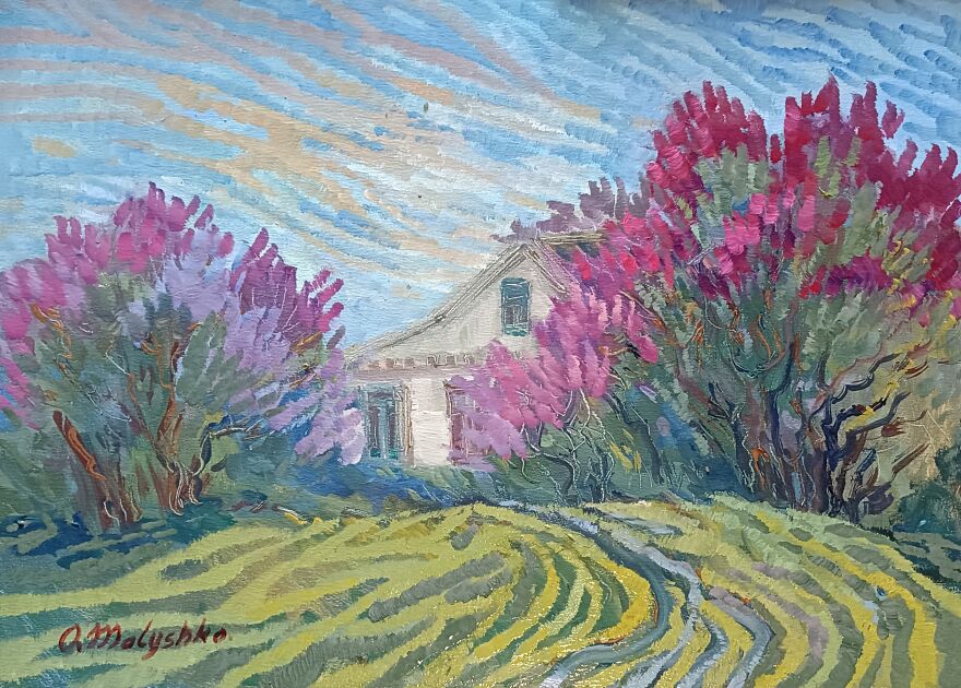 My Friends Helped Me To Create An Exhibition Of Paintings In The Frontline Zone Of Ukraine (11 Pics) My Friends Helped Me To Create An Exhibition Of Paintings In The Frontline Zone Of Ukraine (11 Pics)