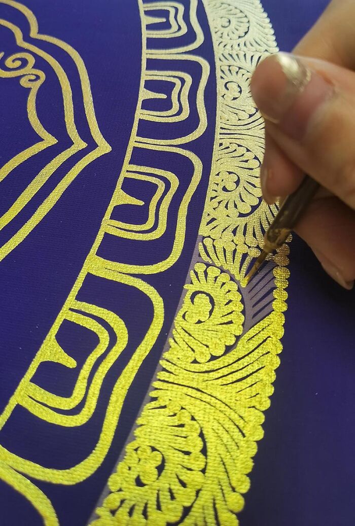I Spent 30 Hours Painting This Buddhist Thangka; I Didn't Expect It To Quiet My Mind Like This I Spent 30 Hours Painting This Buddhist Thangka; I Didn't Expect It To Quiet My Mind Like This