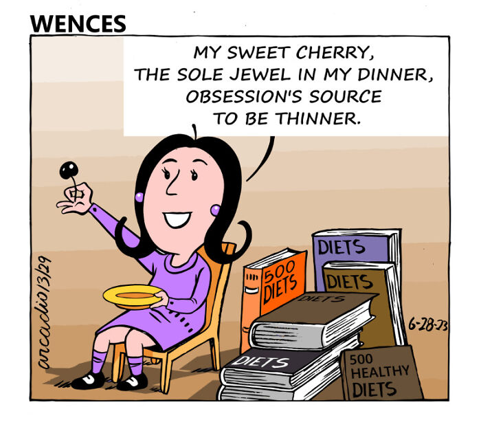 The Adventures Of Wences And His Friends: My 27 One-Panel Comics