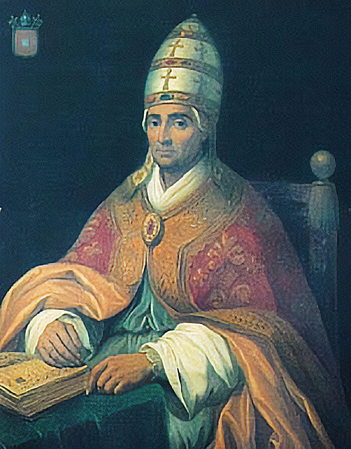 Historical portrait of a pope wearing traditional papal attire, illustrating fascinating pope facts and conclave history.