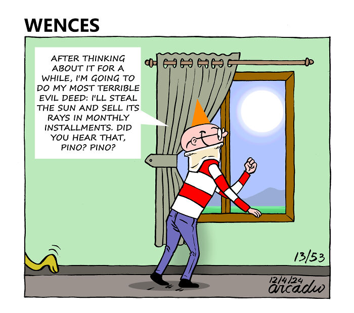 Here's The New Wences Comic Strip I Created