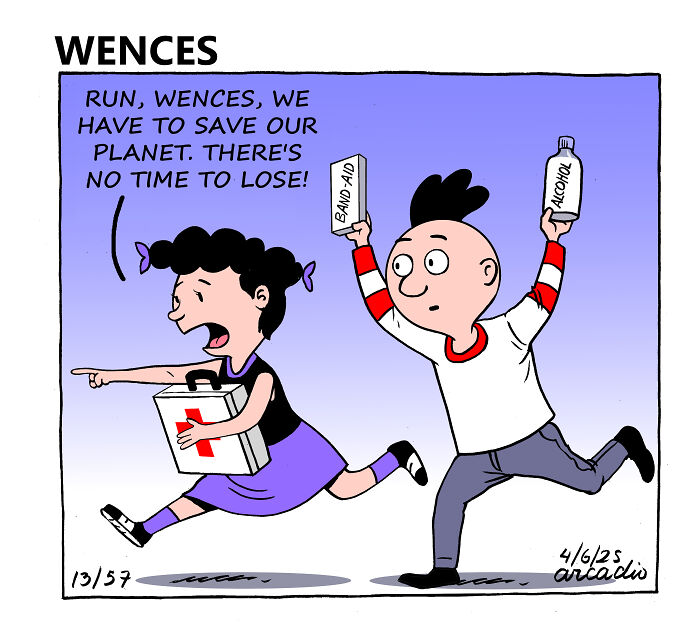 Here's The New Wences Comic Strip I Created