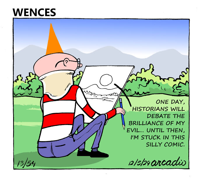 Here's The New Wences Comic Strip I Created