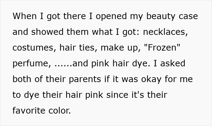 Police Called Over Pink Hair At Playtime, Babysitter Left Shaken As Parents Confront Family Fallout