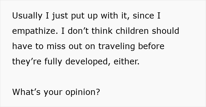 Mom defends her toddler mid-flight while angry passenger reacts to fidgeting, highlighting travel challenges with young children. Mom defends her toddler mid-flight while angry passenger reacts to fidgeting, highlighting travel challenges with young children.