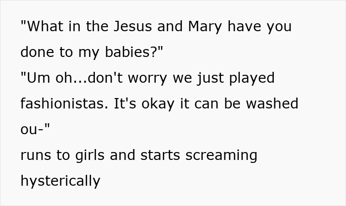 Police Called Over Pink Hair At Playtime, Babysitter Left Shaken As Parents Confront Family Fallout