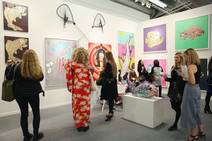 Visitors at an art gallery exhibit reacting to Adrien Brody’s controversial art piece showcased during Cannes event. Visitors at an art gallery exhibit reacting to Adrien Brody’s controversial art piece showcased during Cannes event.