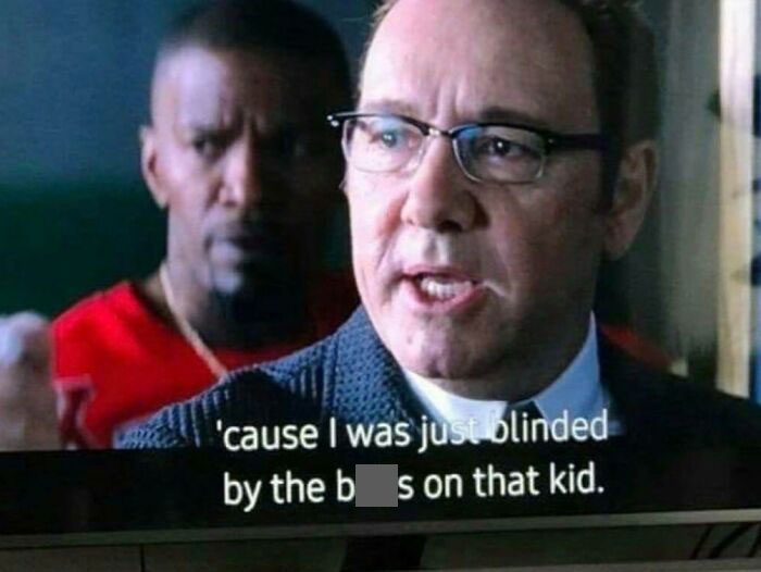 Scene from a movie showing two men in a tense moment, illustrating things that aged so bad they went sour.