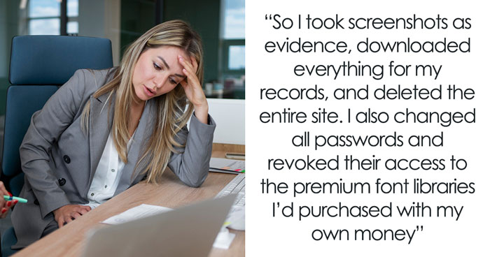 Graphic Designer’s Ex-Employer Steals Years Of Their Work, Gets Taught An Embarrassing Lesson