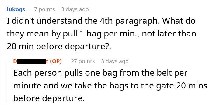 Airport employees protesting together, visibly upset after their manager removes their chairs at the workplace.