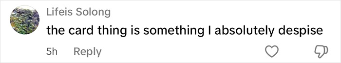 Comment on social media from an American woman staying in the UK discussing how British people find her usual US habits rude.