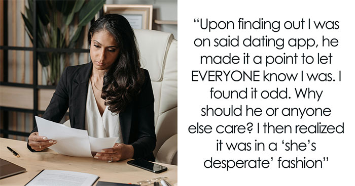 Lady In Male-Dominated Office Teased After Colleague Discovers Her Dating Profile And Won’t Let It Go
