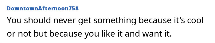 Comment about tattoos advice on liking a design, relating to the tattoo boom cooling off in 2025.