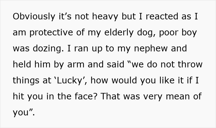 Text excerpt about a mother disciplining toddler, emphasizing parenting and correcting behavior to protect family members. Text excerpt about a mother disciplining toddler, emphasizing parenting and correcting behavior to protect family members.