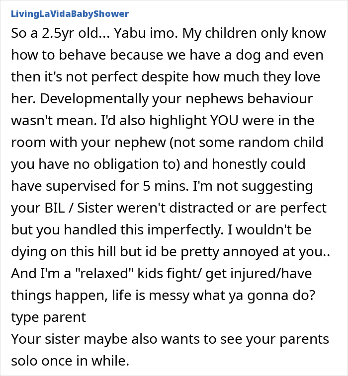 Alt text: Mom demands apology from sister after disciplining toddler, sparking debate on parenting and child behavior management. Alt text: Mom demands apology from sister after disciplining toddler, sparking debate on parenting and child behavior management.