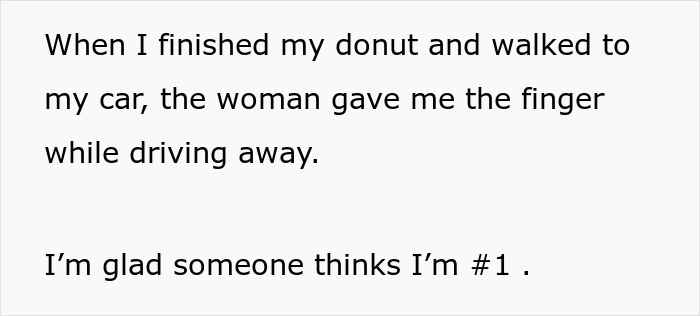 Text message exchange discussing a confrontation with a con artist Karen stopped by a Dunkin Donuts customer. Text message exchange discussing a confrontation with a con artist Karen stopped by a Dunkin Donuts customer.
