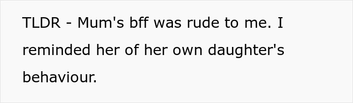 Friend Insults Adult Child At Family Gathering, Gets Reminded Her Daughter&rsquo;s In Prison For A Crime