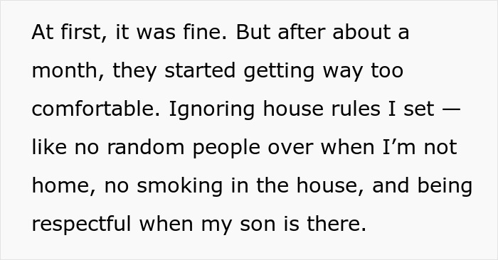 Man opens his door to family in need but closes it after brother&rsquo;s girlfriend brings chaos and cigarettes inside.