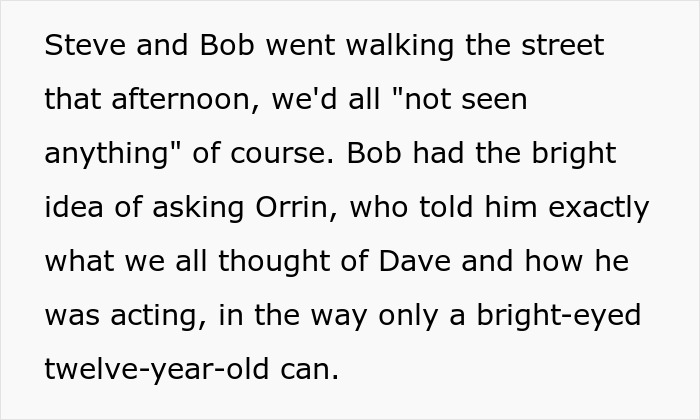 Text excerpt from a story about a mailman dumping bottles of pee and a 12-year-old&rsquo;s smelly revenge.