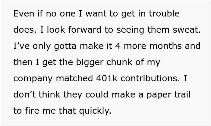 Woman Reports Boss For Taking Away Chairs Among Other Things, Watches Him Sweat