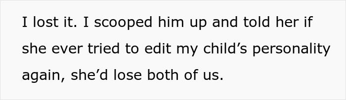Grandma One Mistake Away From No Contact After She Tries &ldquo;Retraining&rdquo; 3YO To Be More Boyish