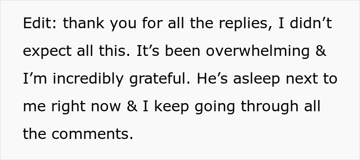 Grieving person expressing gratitude while coping with husband's cancer diagnosis after pregnancy assumptions.