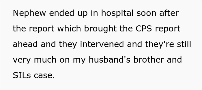 Couple labeled as bad guys after reporting child starvation to CPS, leading to intervention and hospital care.